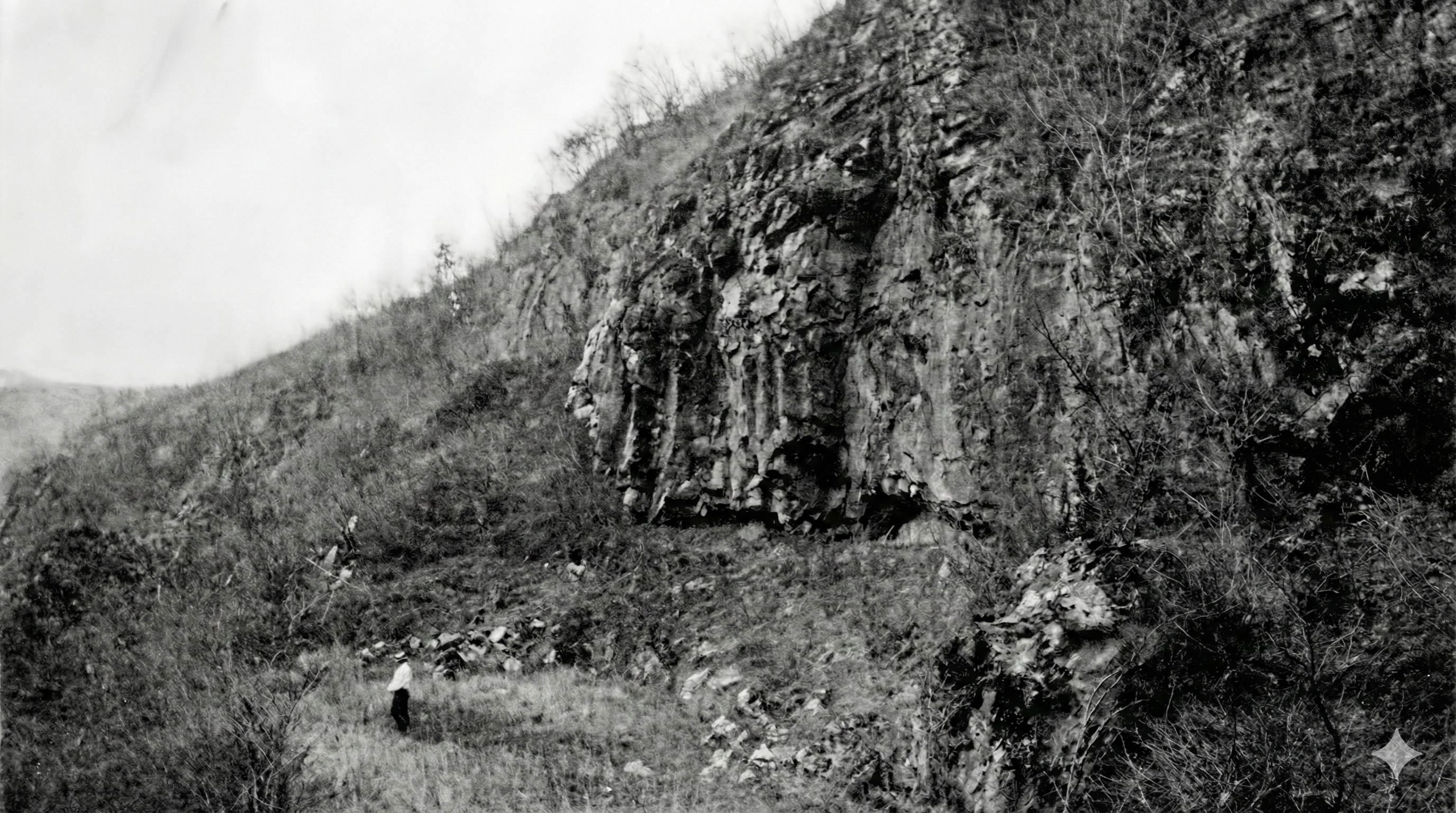 만덕산 초선지 옛 모습